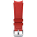 Ремінець  Samsung Hybrid Band (20mm, S/M) Red (ET-SHR88SREGRU) для Galaxy Watch 4 — інтернет магазин All-Ok. фото 1