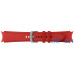 Ремінець  Samsung Hybrid Band (20mm, S/M) Red (ET-SHR88SREGRU) для Galaxy Watch 4 — інтернет магазин All-Ok. фото 2