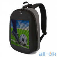 Рюкзак Sobi Pixel SB9702 Gray з LED екраном