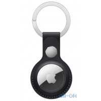 Чохол для пошукового брелока Apple AirTag Leather Key Ring Midnight (MMF93)