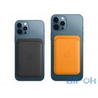 Чохол для пластикових карт Apple iPhone Leather Wallet with MagSafe - California Poppy (MHLP3)