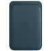 Чохол для пластикових карт Apple iPhone Leather Wallet with MagSafe - Baltic Blue (MHLQ3) — інтернет магазин All-Ok. фото 3