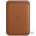 Чохол для пластикових карт Apple iPhone Leather Wallet with MagSafe - Saddle Brown (MHLT3) — інтернет магазин All-Ok. фото 3