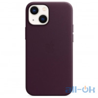 Чохол для смартфону Apple iPhone 13 mini Leather Case with MagSafe - Dark Cherry (MM0G3)
