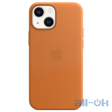 Чохол для смартфону Apple iPhone 13 mini Leather Case with MagSafe - Golden Brown (MM0D3)