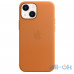 Чохол для смартфону Apple iPhone 13 mini Leather Case with MagSafe - Golden Brown (MM0D3) — інтернет магазин All-Ok. фото 1
