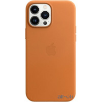 Чохол для смартфону Apple iPhone 13 Pro Max Leather Case with MagSafe - Golden Brown (MM1L3)