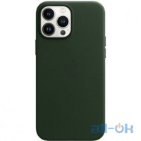 Чохол для смартфону Apple iPhone 13 Pro Max Leather Case with MagSafe - Sequoia Green (MM1Q3)