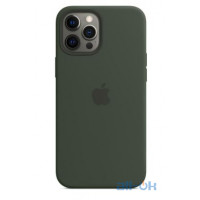 Чохол для смартфону Apple iPhone 12 Pro Max Silicone Case with MagSafe - Cyprus Green (MHLC3)
