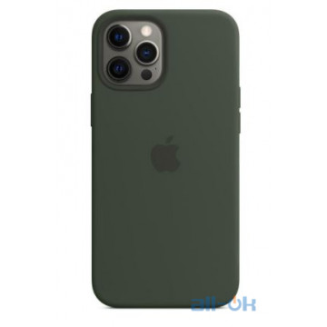 Чохол для смартфону Apple iPhone 12 Pro Max Silicone Case with MagSafe - Cyprus Green (MHLC3)
