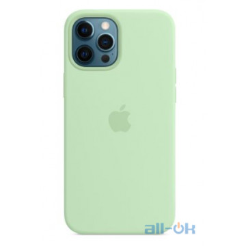 Чохол для смартфону Apple iPhone 12 Pro Max Silicone Case with MagSafe - Pistachio (MK053)