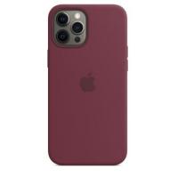 Чохол для смартфону Apple iPhone 12 Pro Max Silicone Case with MagSafe - Plum (MHLA3)