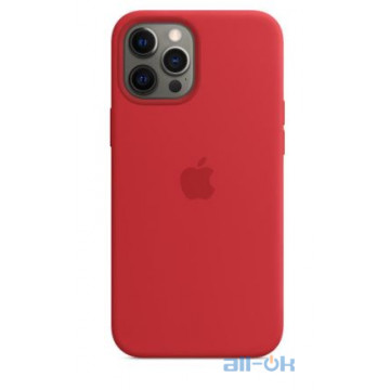 Чохол для смартфону Apple iPhone 12 Pro Max Silicone Case with MagSafe - PRODUCT RED (MHLF3)