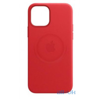 Чохол для смартфону Apple iPhone 12 | 12 Pro Leather Case with MagSafe - PRODUCT RED (MHKD3)