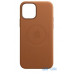 Чохол для смартфону Apple iPhone 12 | 12 Pro Leather Case with MagSafe - Saddle Brown (MHKF3) — інтернет магазин All-Ok. фото 1