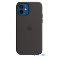 Чохол для смартфону Apple iPhone 12/12 Pro Silicone Case with MagSafe - Black (MHL73)