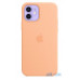 Чохол для смартфону Apple iPhone 12 | 12 Pro Silicone Case with MagSafe - Cantaloupe (MK023)MK023 — інтернет магазин All-Ok. фото 1