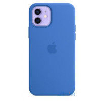 Чохол для смартфону Apple iPhone 12 | 12 Pro Silicone Case with MagSafe - Capri Blue (MJYY3)