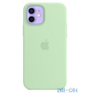 Чохол для смартфону Apple iPhone 12 | 12 Pro Silicone Case with MagSafe - Pistachio (MK003)