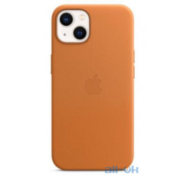 Чохол для смартфону Apple iPhone 13 Leather Case with MagSafe - Golden Brown (MM103)