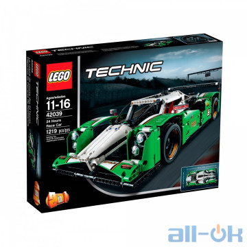 Авто-конструктор LEGO Technic Гоночный автомобиль (42039)