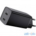 Мережевий зарядний пристрій 2Type-C Baseus GaN Lite 65W (CCGAN2L-E01) Black — інтернет магазин All-Ok. фото 2