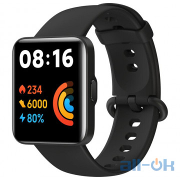 Смарт-годинник Xiaomi Redmi Watch 2 Lite Black (BHR5436GL) 