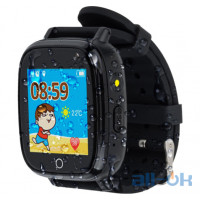 Дитячий розумний годинник AmiGo GO001 iP67 Black UA UCRF