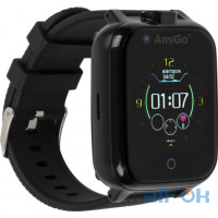 Детские умные часы AmiGo GO006 GPS 4G WIFI VIDEOCALL Black 