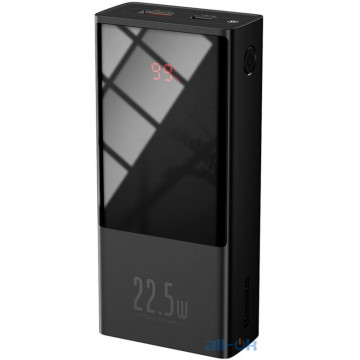 Зовнішній акумулятор Baseus PowerBank Super Mini Digital Display 20000mAh 22,5W Black (PPMN-B01)