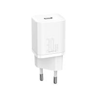 Мережевий зарядний пристрій 1Type-C Baseus Super Si 30W White (CCSUP-J02)