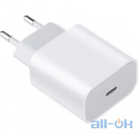 Мережевий зарядний пристрій Xiaomi Mi 20W Charger Type-C EU White (BHR4927GL)