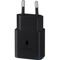 Мережевий зарядний пристрій Samsung EP-T1510NBEGRU 15W Power Adapter Black