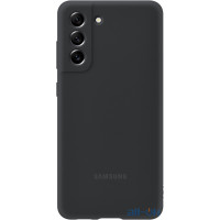 Чохол Samsung Silicone Cover для Samsung Galaxy S21 FE (EF-PG990TBEGRU) Dark Gray