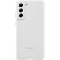 Чохол Samsung Silicone Cover для Samsung Galaxy S21 FE (EF-PG990TWEGRU) White