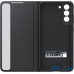 Чохол-книжка Samsung Clear View Cover для Samsung Galaxy S21 FE (EF-ZG990CBEGRU) Dark Gray — інтернет магазин All-Ok. фото 1