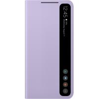 Чохол-книжка Samsung Clear View Cover для Samsung Galaxy S21 FE (EF-ZG990CVEGRU) Lavender