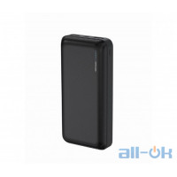 Зовнішній акумулятор Power Bank (20000mah) Gembird PB20-01