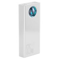Внешний аккумулятор (Power Bank) Baseus Power Bank Amblight Quick Charge 65W 30000mAh White (PPLG-A02)