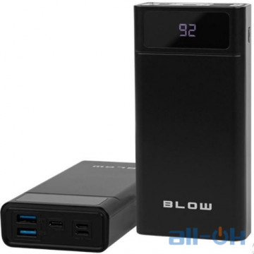 Внешний аккумулятор Power Bank (40000mah) Blow PB40A USB-C 2xUSB Black