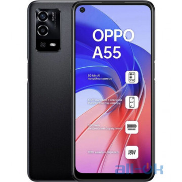 Oppo A55 4/64GB Black UA UCRF 