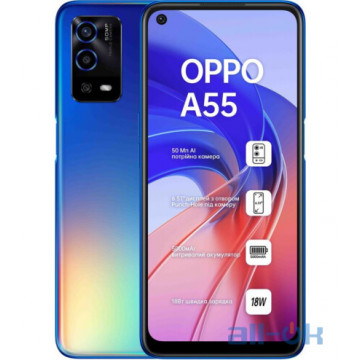 Oppo A55 4/64GB Rainbow Blue UA UCRF