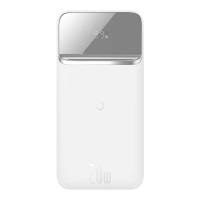 Зовнішній акумулятор PowerBank Baseus Magnetic 10000mAh 20W white (PPMT-02)