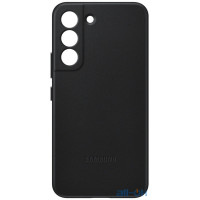 Чохол Samsung для Galaxy S22 Leather Cover Black (EF-VS901LBEGRU)