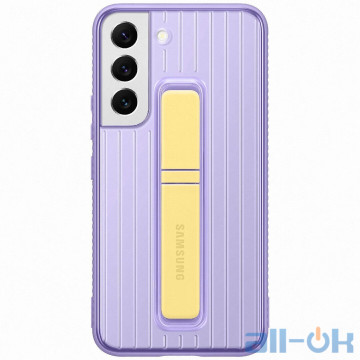 Чохол Samsung для Galaxy S22 Protective Standing Cover Lavender (EF-RS901CVEGRU)