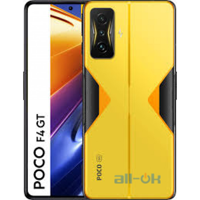 Xiaomi Poco F4 GT 8/128GB Cyber Yellow Global Version - купити за