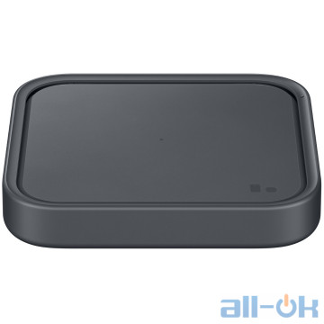 Бездротовий зарядний пристрій Samsung EP-P2400 Wireless Charger Pad w/o TA Black (EP-P2400BBRGRU)