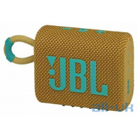 Портативні колонки JBL Go 3 Yellow (JBLGO3YEL)