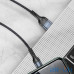 Кабель USAMS Lightning Aluminum Alloy Braided Data Cable US-SJ448 U55 |1m, 2A| — интернет магазин All-Ok. Фото 5