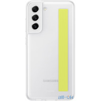 Чохол Samsung Clear Strap Cover для Samsung Galaxy S21 FE (EF-XG990CWEGRU) White
